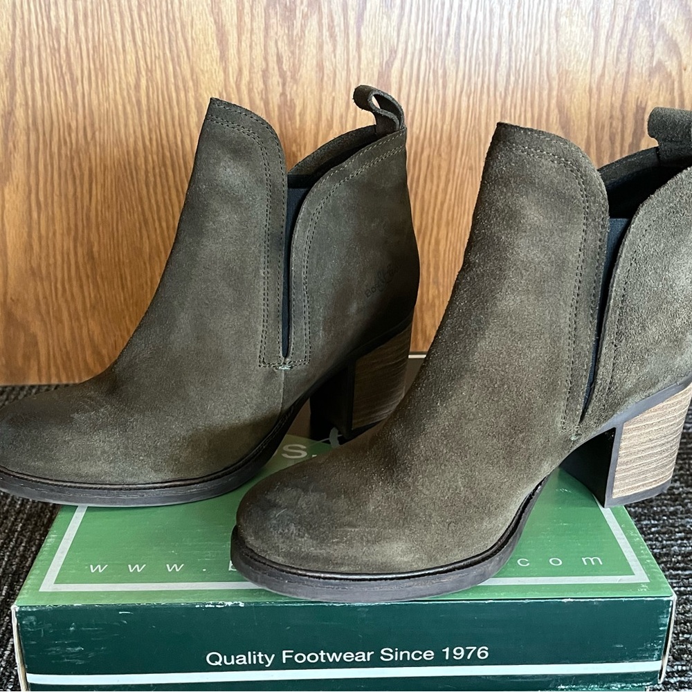 Bos. & Co. Forest Suede Heeled Boots